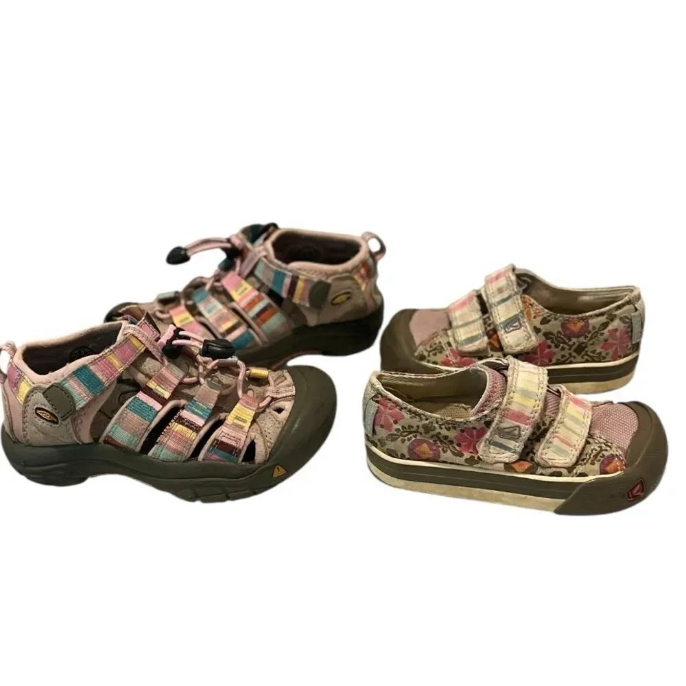 👟 KEEN Kids Shoes LOT – Size 6 & 11 | Sandals + Floral Shoes